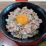 レストラン漁連 - ネギ塩丼