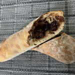 テトラ コンタ - チョコ&グランベリー　断面