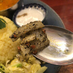 チーズケーキと彩りカレー Luna piena - 