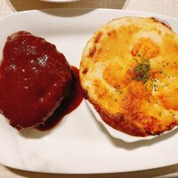 開晴亭 北山店 - ハンバーグ・グラタン