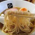 中華そば 髙野 - 中細ストレートのツルシコ麺