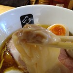 中華そば 髙野 - 軟骨入り鶏ワンタン