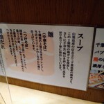 中華そば 髙野 - ウンチク