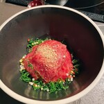 北海道焼肉 北うし - びえい和牛サーロイン茶漬け