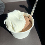 豊上モンテリア Sweets & Gelat - りんごバターとチョコ