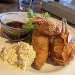 KUBOTA食堂 - ★タルタルソースも美味しいです。