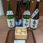 立ち呑み屋 地酒アスパム - おまかせ升