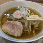 中華そば 深緑 - 白出汁(ロース) 1,100円