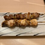 鳥源 - 合鴨とネギ焼き・鶏ムネ肉焼き