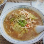 山忠 - いつもの「味噌ラーメン」650円