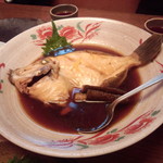 岡山料理 神田せとうち - カワハギの煮つけ　肝つき