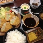 Tsutsujitei - えだまメンチ定食！