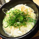 牛角 - 石鍋ごまねぎ塩ラーメン（ハーフ）