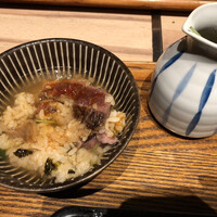 焼肉㐂舌 南船場 - お出汁をかけてひつまぶし風に