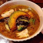 札幌スープカリー アナンダ - 一休は辛味はほぼ無いがコク充分！
