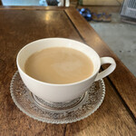 古民家喫茶 yamasan - たっぷりの甘いチャイ！マイルドチャイです。飲みやすく美味しい。