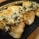 居酒屋 兀突骨 - ヒラメのムニエル　ガーリックバターソース