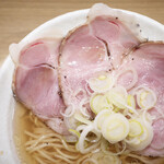 麺屋優光 - レアチャーシュー3枚