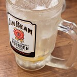 旨唐揚げと居酒メシ ミライザカ - JIMビームHB 199円