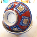 伊豆家 - どんぶり到着！ この角度がたまらない♪