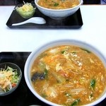 中華料理 秀陽 - 横綱ラーメン：煉蔵さんも同じものを