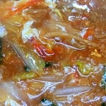 中華料理 秀陽 - 具だくさんの玉子あんかけ