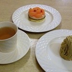 オ・プティ・マタン - 加賀棒茶とケーキ