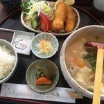 松の泉酒造 お食事処 - 蔵だご汁定食（９４５円）