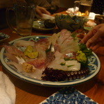 大入亭 - 刺し身盛り合わせ