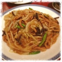 中国料理 桃花林 - 細切り豚肉焼きそば