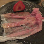 Itsuki - 切りたてプロシュート　あまおう（イチゴ）