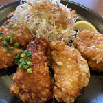 ガスト - 料理写真:から好し相盛り定食