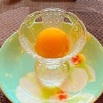 プティレストラン グーテ - みかんのソルベ