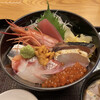 万葉の湯 - 海鮮丼(実物)