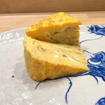 鮨旬美西川 - 卵焼き