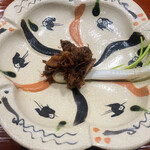 鮨旬美西川 - エシャロットと鯛味噌