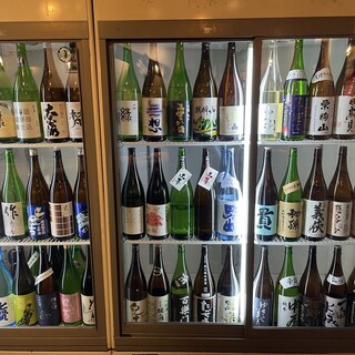 50種類の日本酒をラインアップ◇多彩なドリンクをご用意