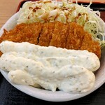 Mekikinoginji - ﾀﾙﾀﾙｿｰｽかつ丼（120g）のｱｯﾌﾟ