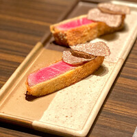 焼肉うしごろ 銀座並木通り店 - 牛ヒレカツ(トリュフ塩添え)