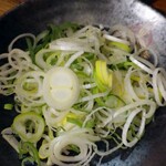 三田製麺所 - トッピングネギアップ