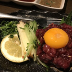 焼肉市場うまうま - ユッケ（馬肉）