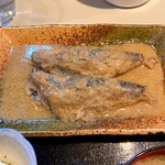 Ajidokoro Yano - イワシの糠炊きは上品な白味噌煮のような味わい　骨まで食べられます