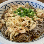 鐘庵 - 桜海老の蕎麦　冷たいバージョン