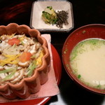 赤坂 菊乃井 - 2013-01 穴子の蒸し寿司