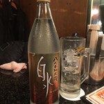 絶品小籠包 満月廬 - 焼酎白水ボトル