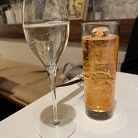 カロッツァ - スパークリングとアペロールソーダ