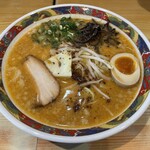 ムツゴロウ - 濃厚味噌ピリラーメン