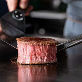 Teppan-yaki using Hokkaido ingredients