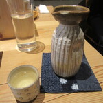 一東菴 - 燗酒「菊姫」