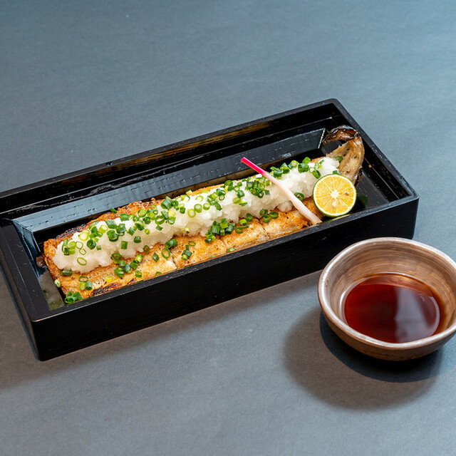 鰻たたきポン酢